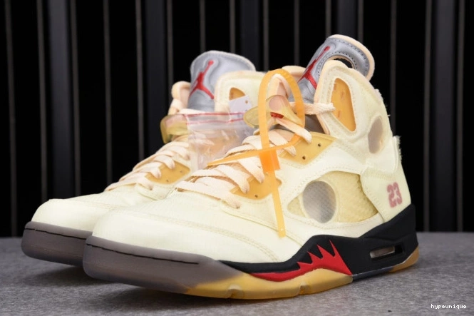 HYPE OFF-WHITE 5 DH8565-100 Retro Sail Jordan 0809
